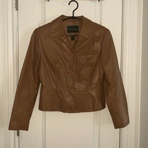 Danier Leather Jacket - Crop